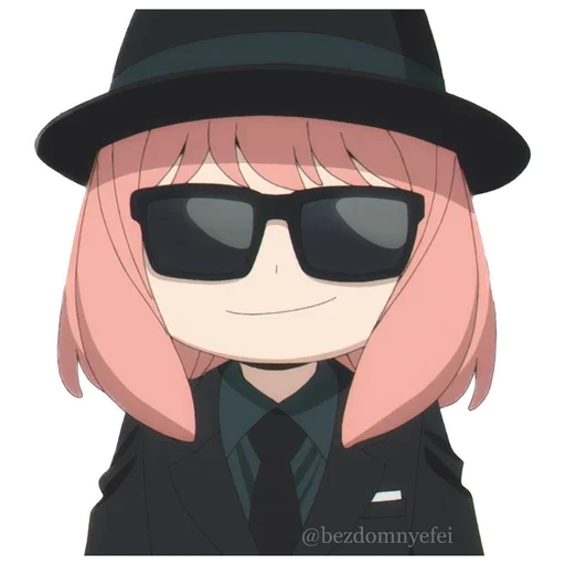 😎 Стикер «anechka spy x family» для Telegram