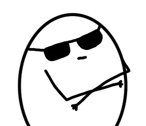 🥚 Стикер «egg» для Telegram