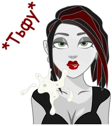 Стикерпак FemDom для Telegram