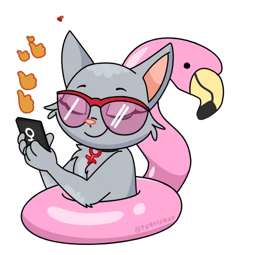 💜 Стикер «Круче, чем просто Анфиса!» для Telegram
