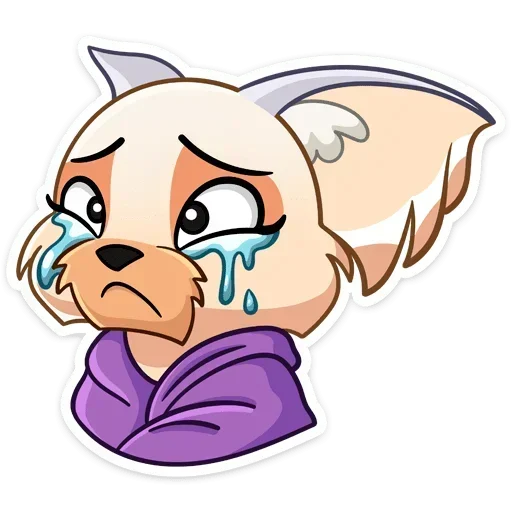 😭 Стикер «Ангел» для Telegram