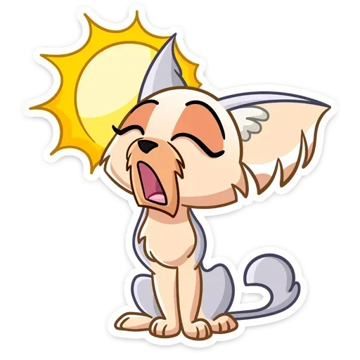 ☀️ Стикер «Ангел» для Telegram