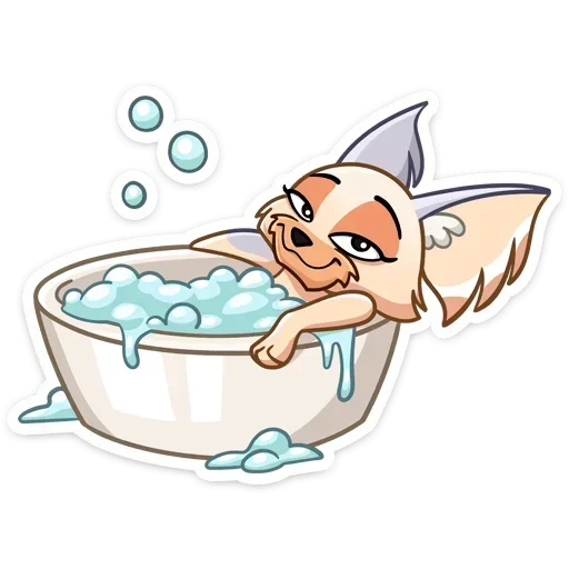 🛀 Стикер «Ангел» для Telegram