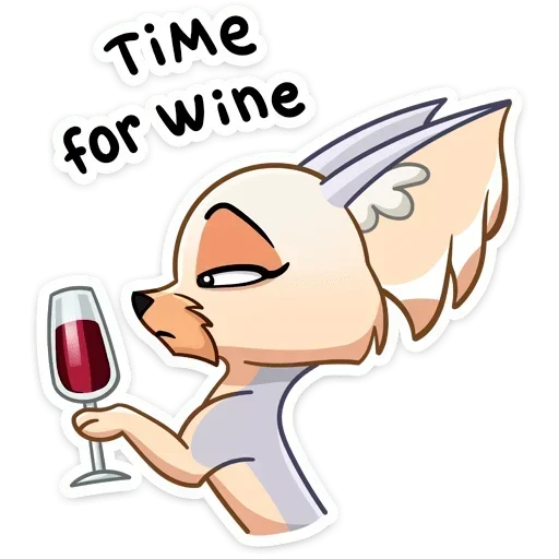 🍷 Стикер «Ангел» для Telegram