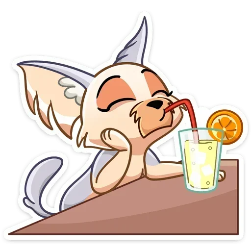 🍸 Стикер «Ангел» для Telegram
