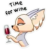 🍷 Эмодзи «Ангел» для Telegram