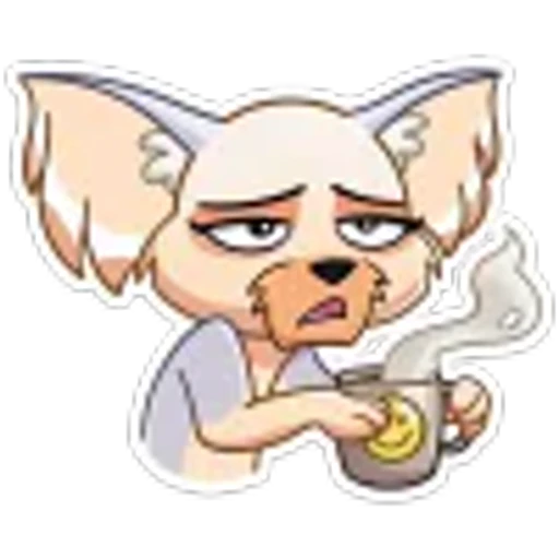 ☕️ Эмодзи «Ангел» для Telegram