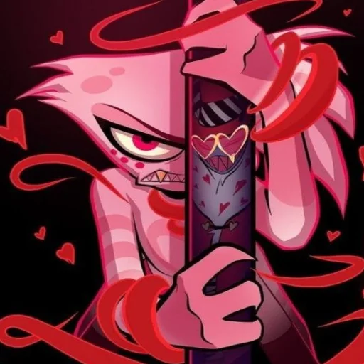 😠 Стикер «Hazbin hotel» для Telegram
