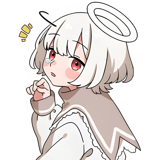 😌 Стикер «Ангельский мальчик» для Telegram