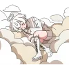 😴 Эмодзи «Ангельский мальчик» для Telegram
