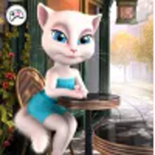 🤩 Эмодзи «My Talking Angela» для Telegram