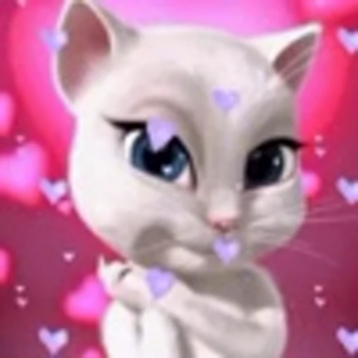 🤩 Эмодзи «My Talking Angela» для Telegram