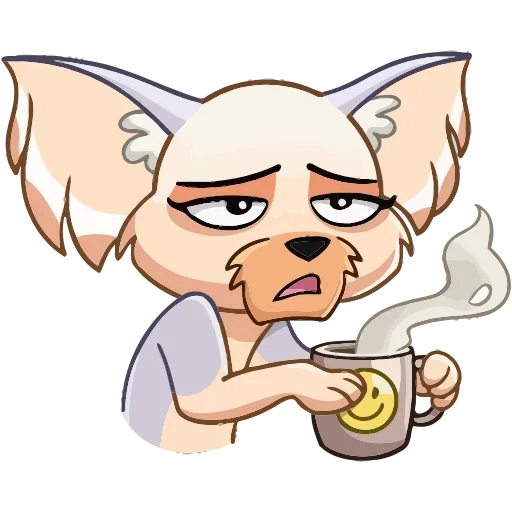 ☕️ Эмодзи «Ангел» для Telegram