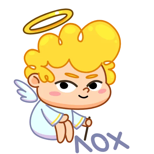 Стикер 8 Angel