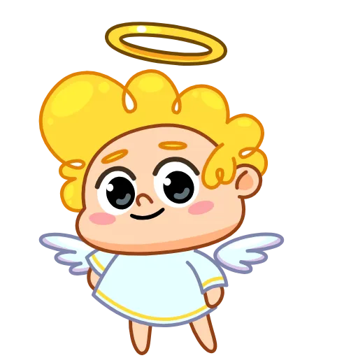 ✌️ Стикер «Angel» для Telegram