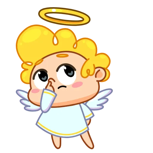 Стикерпак Angel для Telegram — скачать