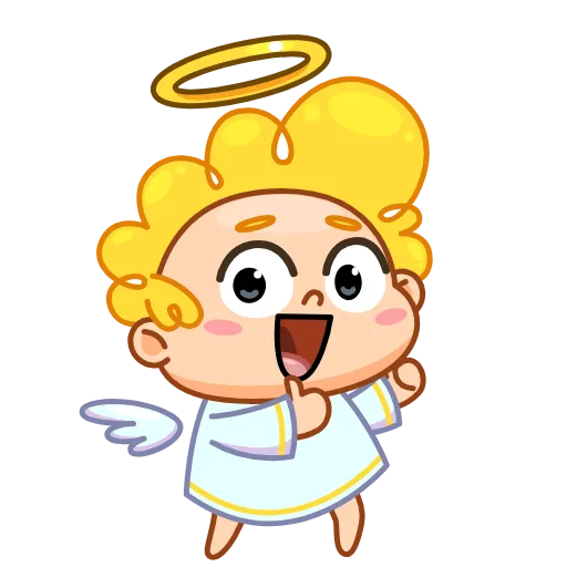 👍 Стикер «Angel» для Telegram