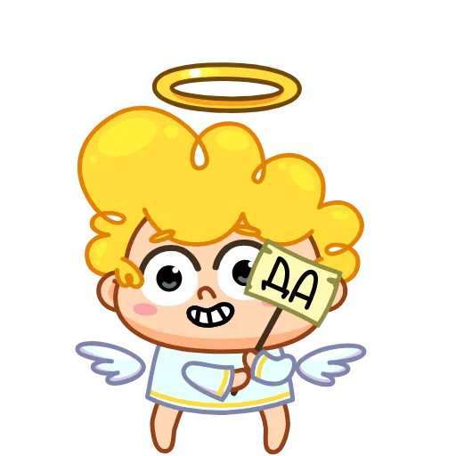 👌 Стикер «Angel» для Telegram