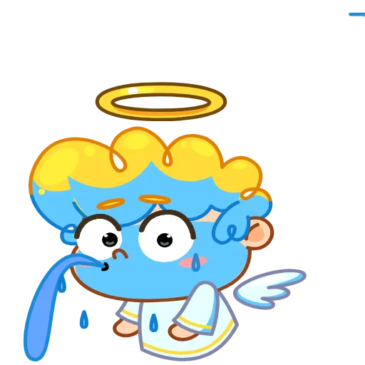 😮 Стикер «Angel» для Telegram