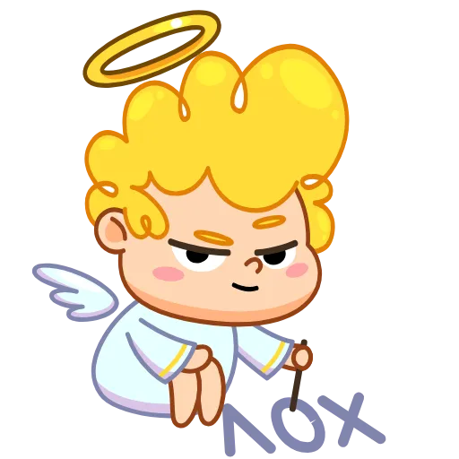 😄 Стикер «Angel» для Telegram
