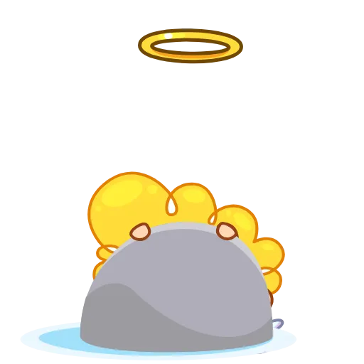 😱 Стикер «Angel» для Telegram