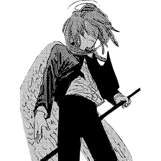 😶 Стикер «Angel Demon» для Telegram