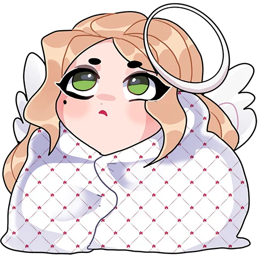 🙄 Стикер «Angel & Demon» для Telegram