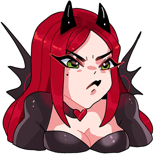 😡 Стикер «Angel & Demon» для Telegram