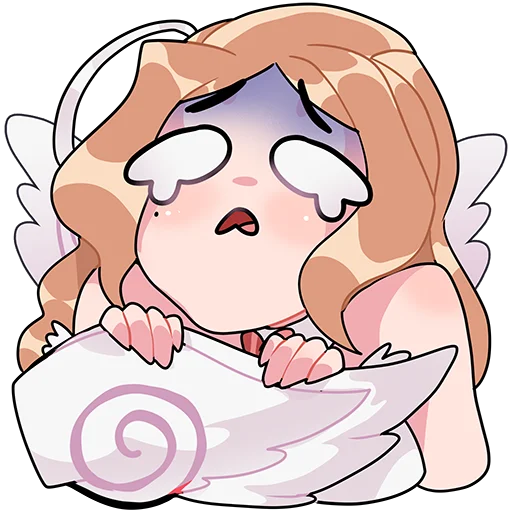 😱 Стикер «Angel & Demon» для Telegram