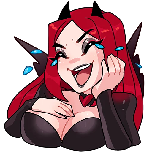 😂 Стикер «Angel & Demon» для Telegram
