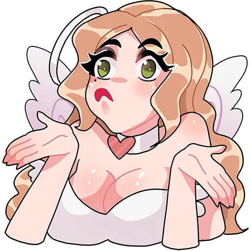🤔 Стикер «Angel & Demon» для Telegram