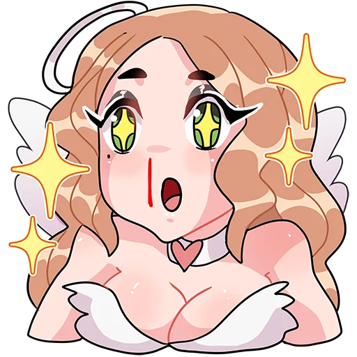 😳 Стикер «Angel & Demon» для Telegram
