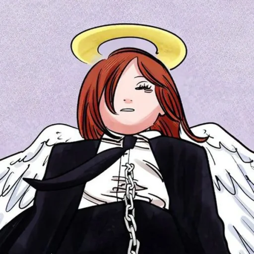 🪽 Стикер «Angel Devil Chainsaw Man» для Telegram