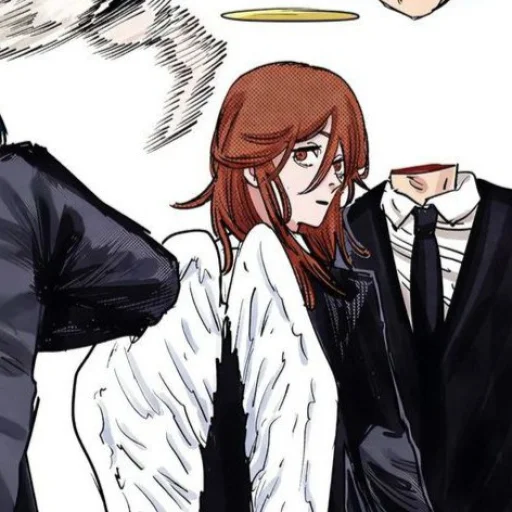 🪽 Стикер «Angel Devil Chainsaw Man» для Telegram