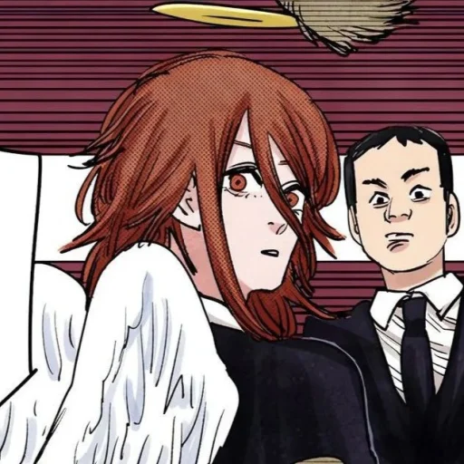 🪽 Стикер «Angel Devil Chainsaw Man» для Telegram