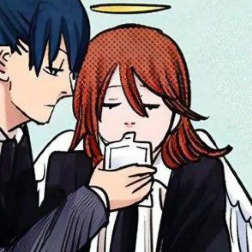🪽 Стикер «Angel Devil Chainsaw Man» для Telegram