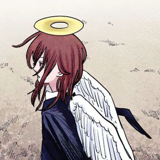 🪽 Стикер «Angel Devil Chainsaw Man» для Telegram