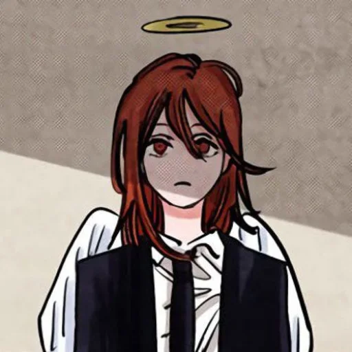 🪽 Стикер «Angel Devil Chainsaw Man» для Telegram