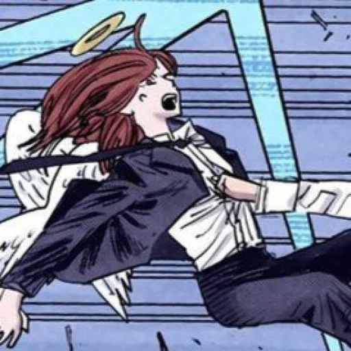 🪽 Стикер «Angel Devil Chainsaw Man» для Telegram