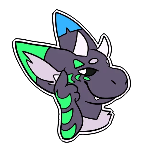 😍 Стикер «Angel Dragon» для Telegram