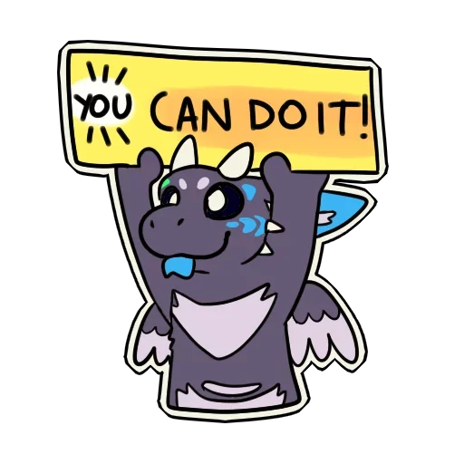 🤓 Стикер «Angel Dragon» для Telegram