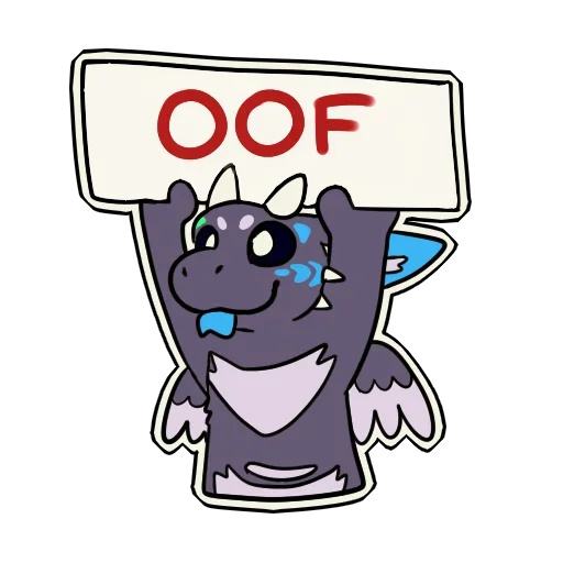 😙 Стикер «Angel Dragon» для Telegram