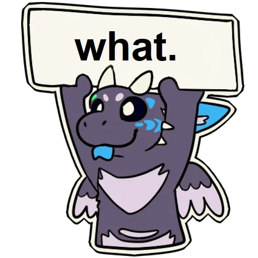 🤪 Стикер «Angel Dragon» для Telegram