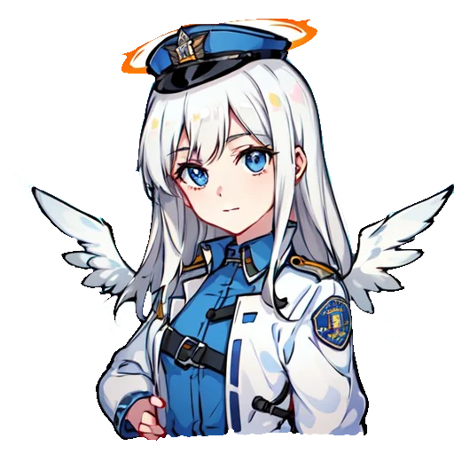 👮‍♀ Стикер «Ангелика и Аля чан» для Telegram