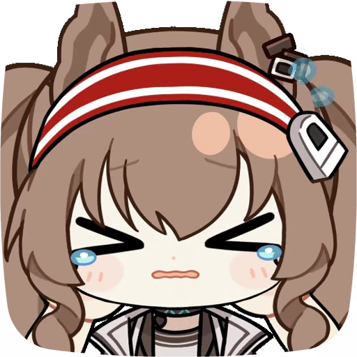 😭 Стикер «Angelina Ajime Arknights» для Telegram