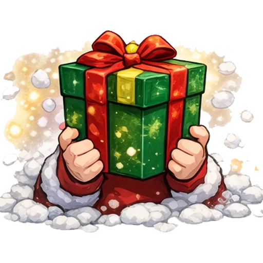 🎄 Стикер «Angelina» для Telegram