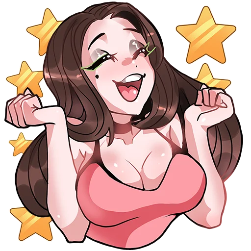 🥳 Стикер «Angelina» для Telegram