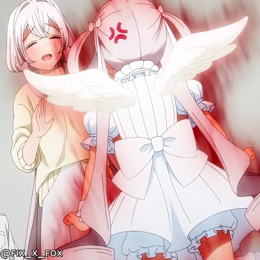 💢 Стикер «One Room Hiatari Futsuu Tenshi tsuki» для Telegram