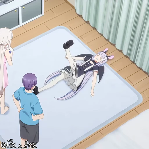 😫 Стикер «One Room Hiatari Futsuu Tenshi tsuki» для Telegram