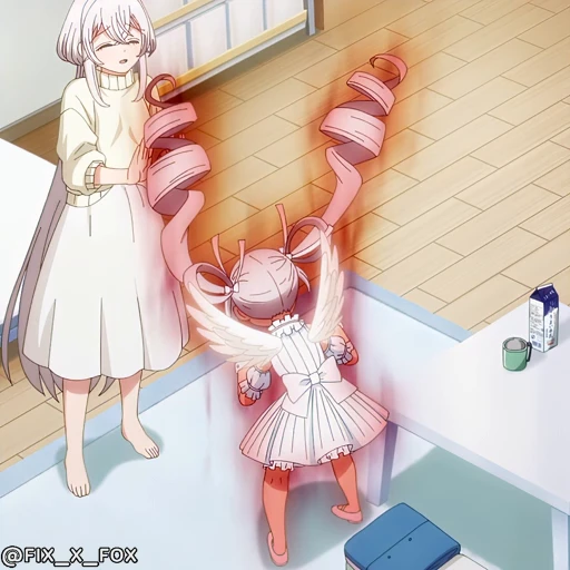 😡 Стикер «One Room Hiatari Futsuu Tenshi tsuki» для Telegram